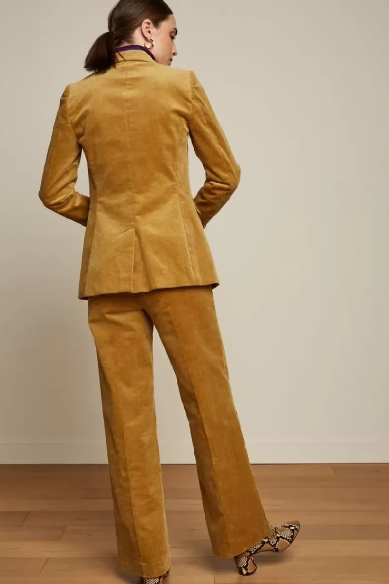 King Louie Jassen & Blazers<Dinah Blazer Corduroy Mustard Gold