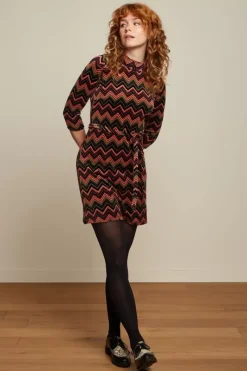 King Louie Jurken<Dita Dress Blitz Black