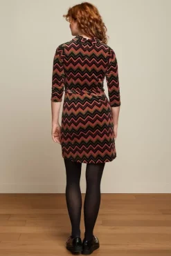 King Louie Jurken<Dita Dress Blitz Black