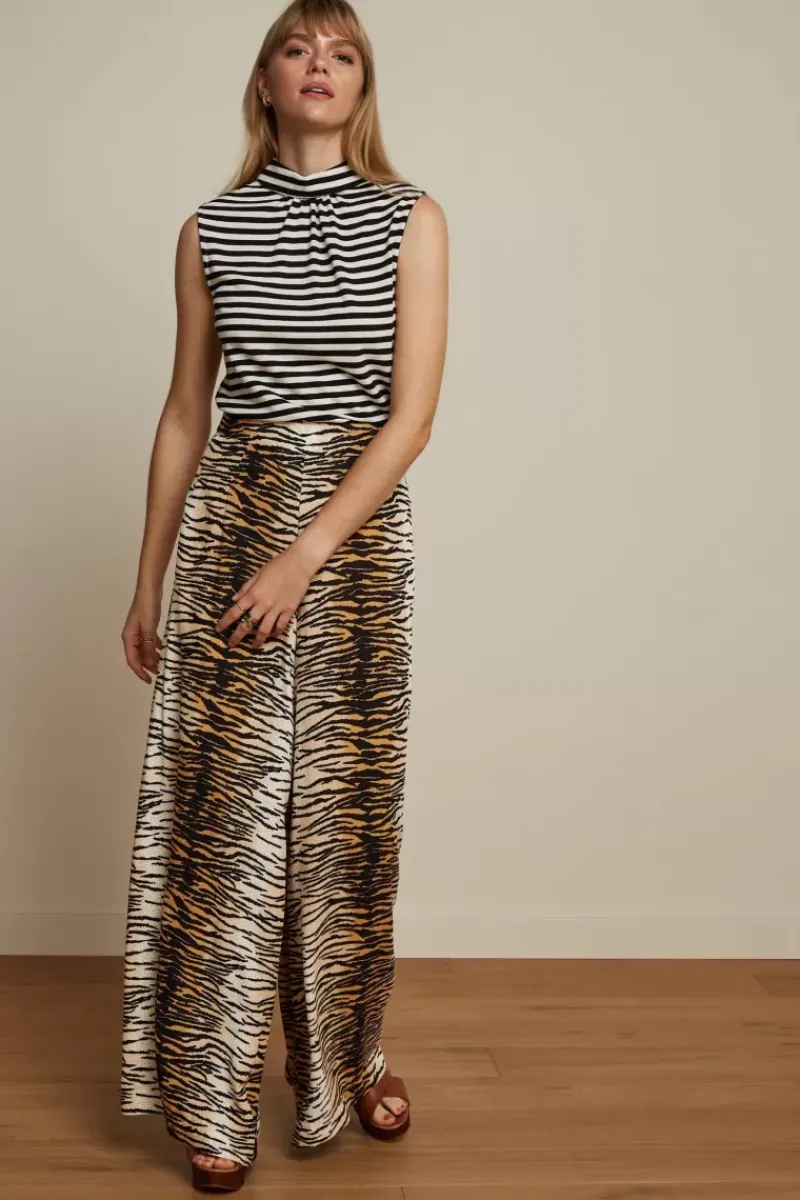 King Louie Tops & Shirts<Dita Top Chopito Stripe Black