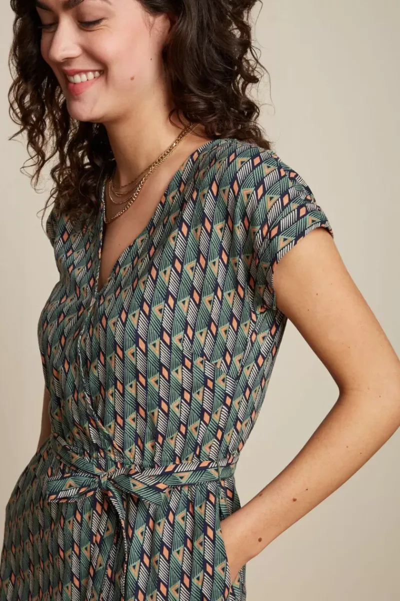 King Louie Jurken<Doris Dress Zaidi Jade Green