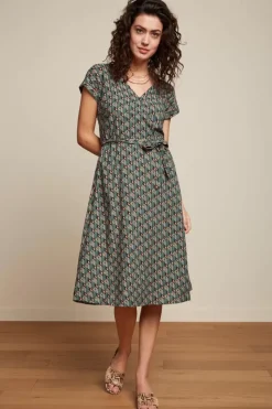 King Louie Jurken<Doris Dress Zaidi Jade Green
