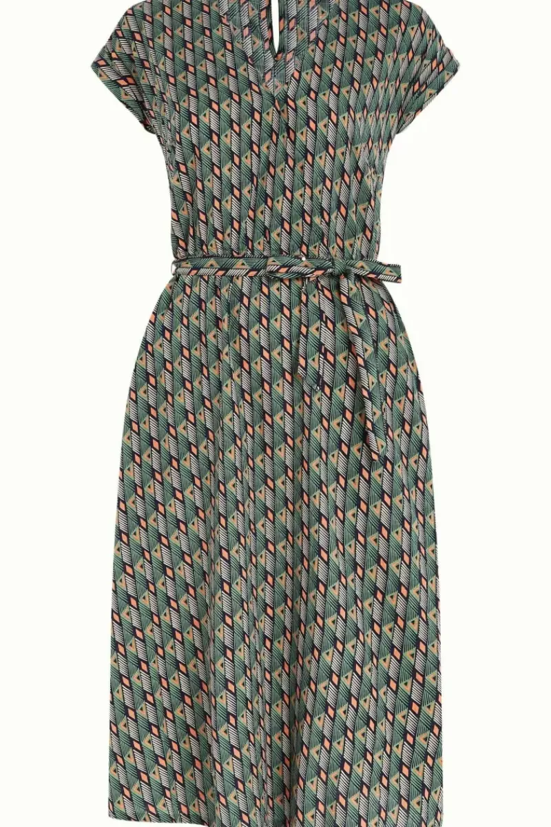 King Louie Jurken<Doris Dress Zaidi Jade Green