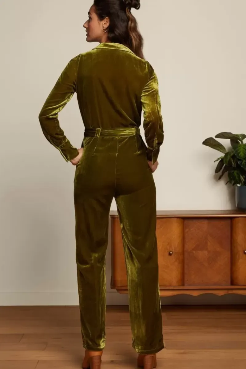 King Louie Jumpsuits<Doris Jumpsuit Rockstar Posey Green