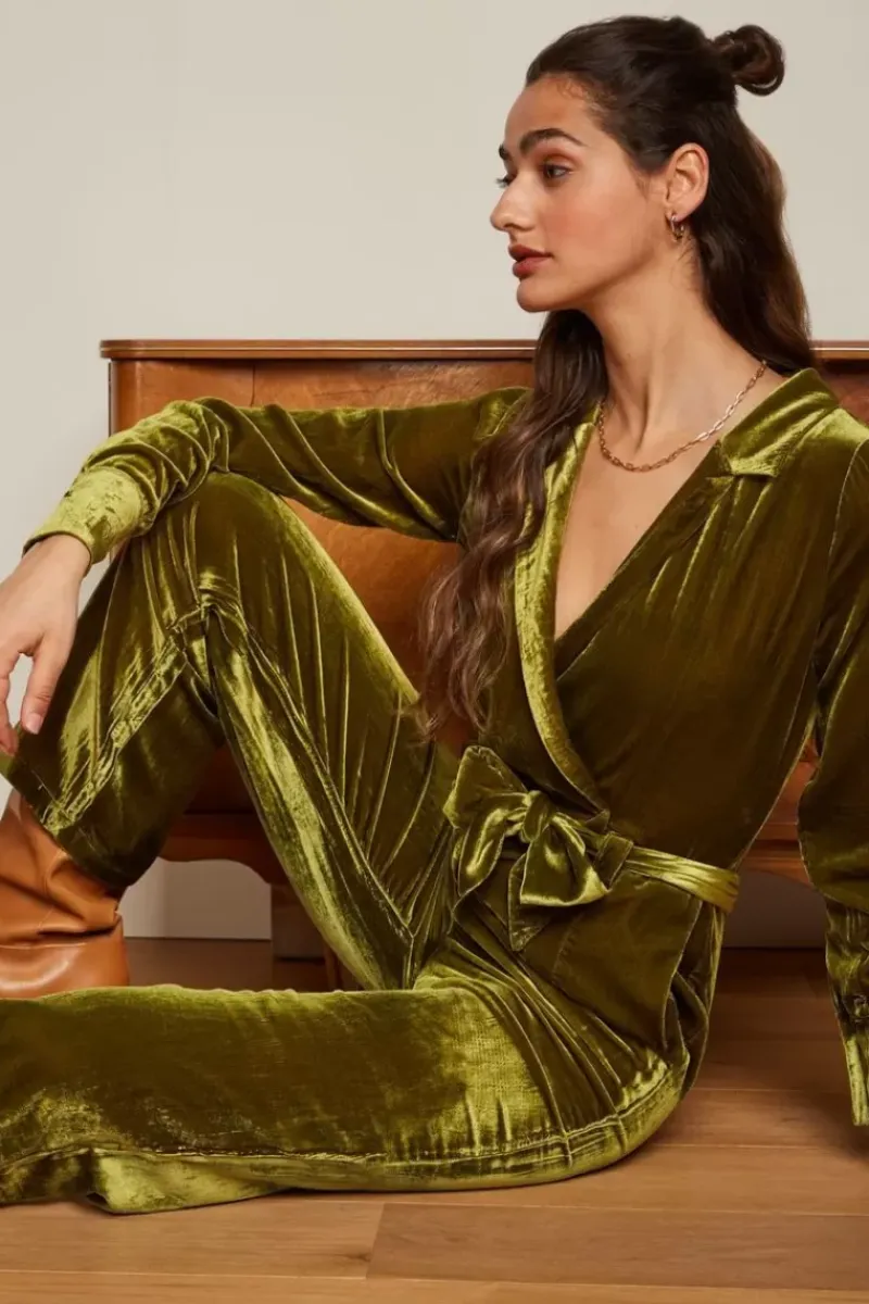 King Louie Jumpsuits<Doris Jumpsuit Rockstar Posey Green