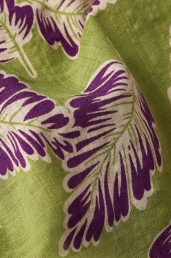 King Louie Blouses<Elienne Blouse Dominica Woodbine Green