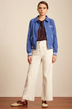 King Louie Jassen & Blazers<Ella Baseball Jacket Tuillerie Indigo Blue