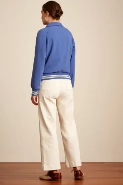 King Louie Jassen & Blazers<Ella Baseball Jacket Tuillerie Indigo Blue