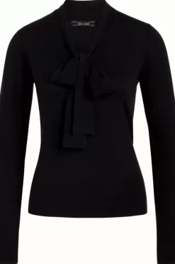 King Louie Truien<Ellen Bow Top Cottonclub Black