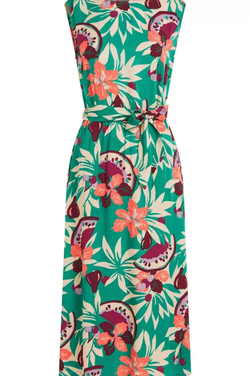 King Louie Jurken<Ellie Dress Riri Aqua Green