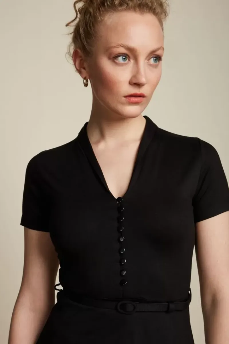 King Louie Jurken<Emmy Dress Ecovero Classic Black