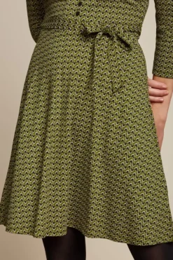 King Louie Jurken<Emmy Dress Maple Posey Green