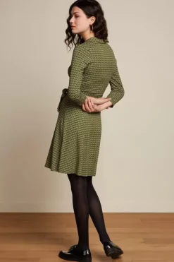 King Louie Jurken<Emmy Dress Maple Posey Green