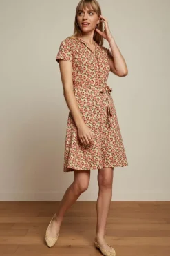 King Louie Jurken<Emmy Dress Miniata Flame Orange