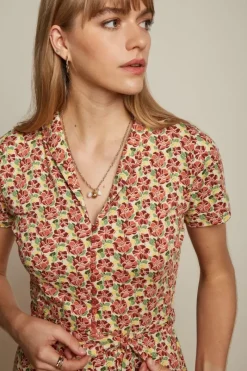 King Louie Jurken<Emmy Dress Miniata Flame Orange