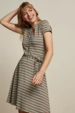 King Louie Jurken<Emmy Dress Pastilito Cameo Green