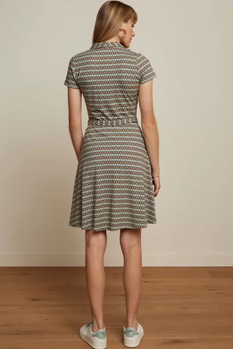 King Louie Jurken<Emmy Dress Pastilito Cameo Green