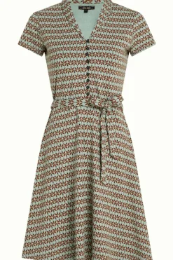 King Louie Jurken<Emmy Dress Pastilito Cameo Green