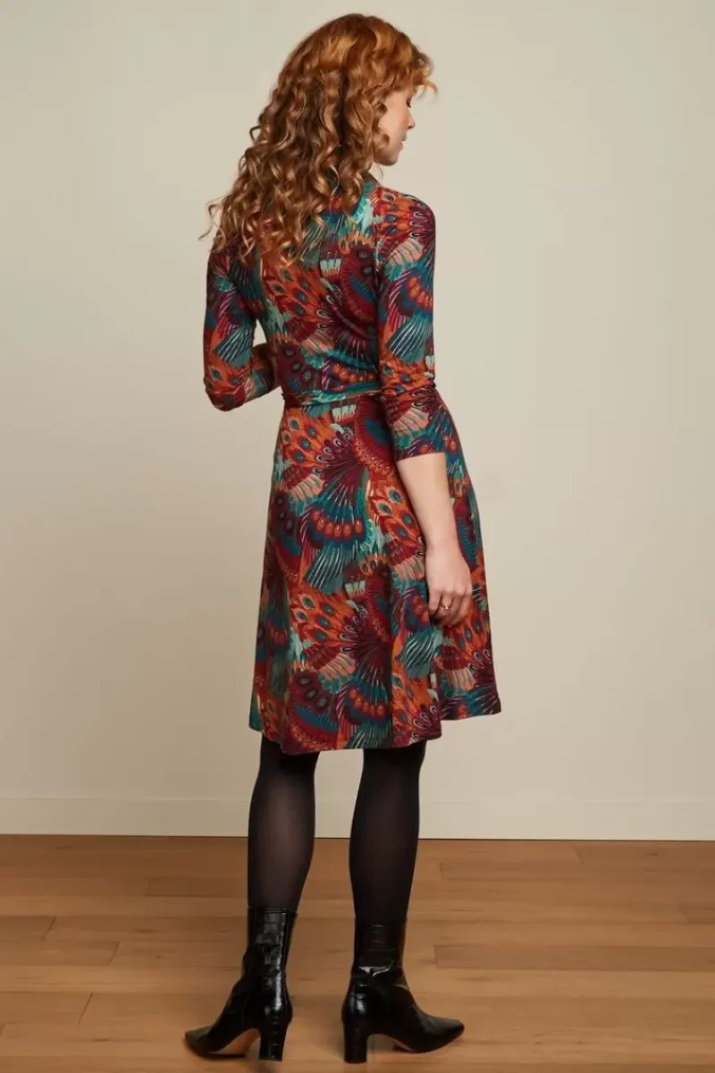 King Louie Jurken<Emmy Dress Sashay Truffle Red