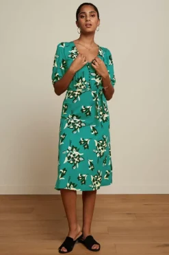 King Louie Jurken<Erin Dress Coraza Eden Green