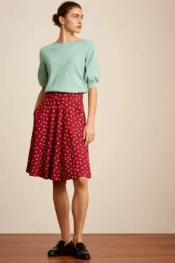 King Louie Tops & Shirts<Erin Top Organic Lapis Foam Green