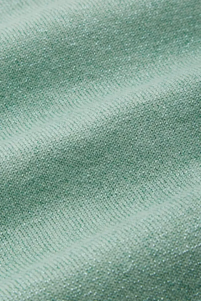King Louie Tops & Shirts<Erin Top Organic Lapis Foam Green