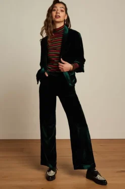 King Louie Broeken<Ethel Pants Rockstar Pine Green