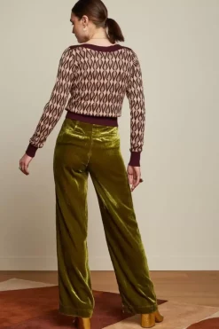 King Louie Broeken<Ethel Pants Rockstar Posey Green