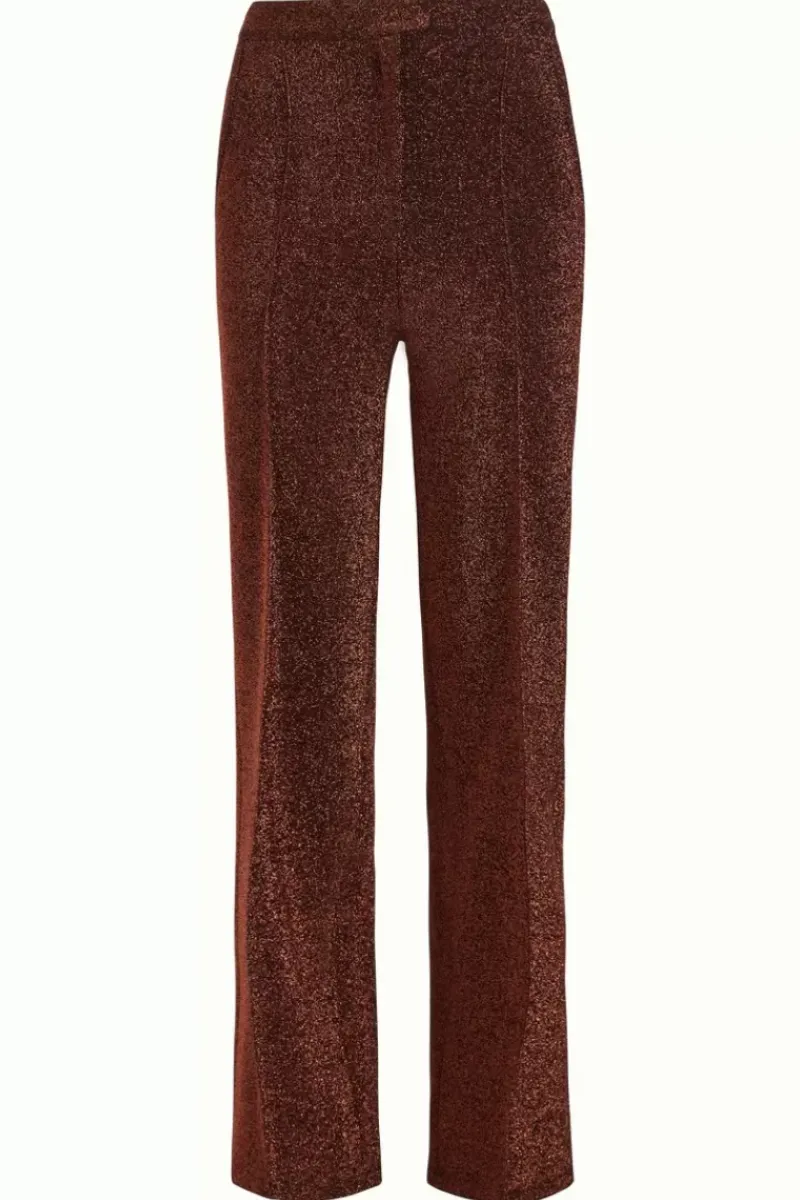 King Louie Broeken<Ethel Pintuck Pants Ballroom Copper