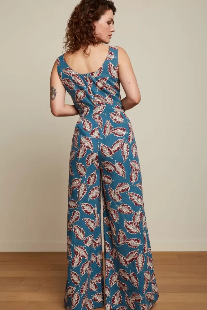 King Louie Jumpsuits<Frida Jumpsuit Dominica Orient Blue