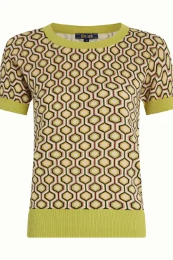 King Louie Tops & Shirts<Gigi Top Rocchi Lentil Green