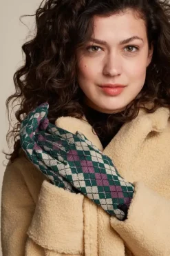 King Louie Vintage Accessoires<Glove Briolette Pine Green