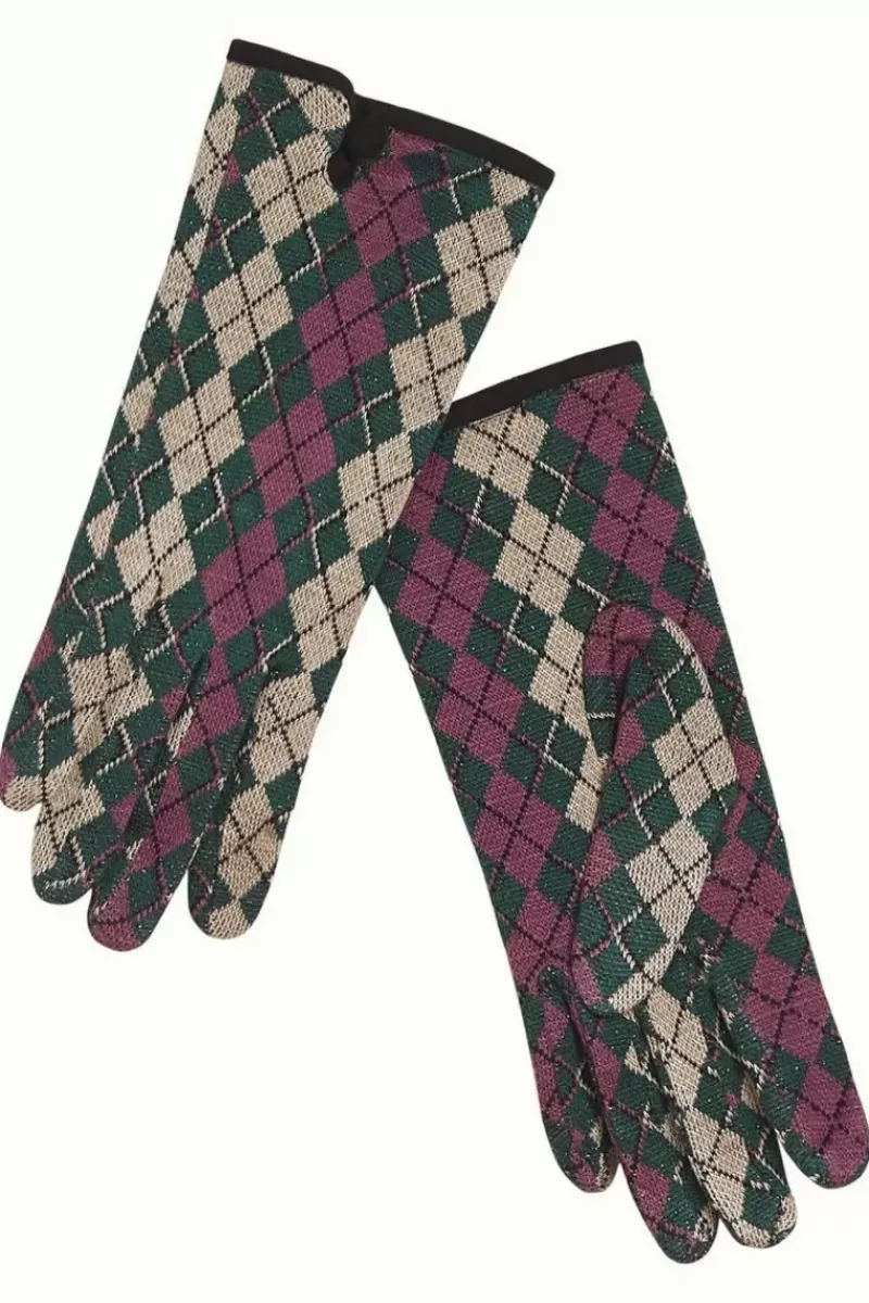 King Louie Vintage Accessoires<Glove Briolette Pine Green