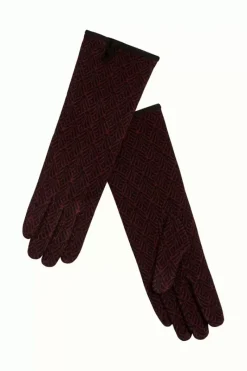 King Louie Vintage Accessoires<Glove Long Island Porto Red