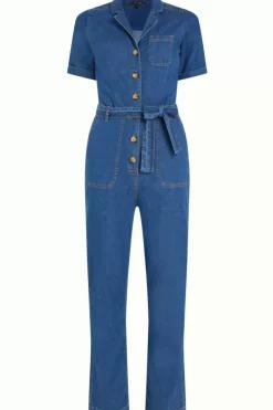 King Louie Jumpsuits<Gracie Jumpsuit Chambray Denim Blue