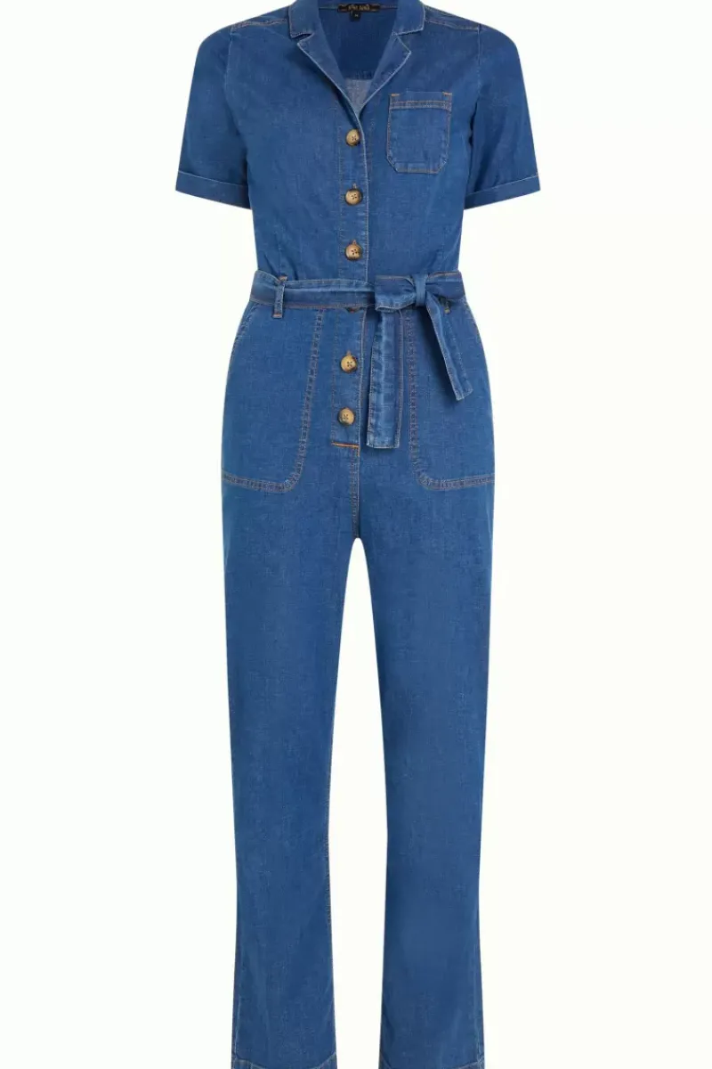 King Louie Jumpsuits<Gracie Jumpsuit Chambray Denim Blue