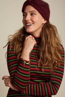 King Louie Vintage Accessoires<Hairband Lola Bordeaux Red