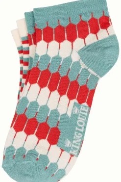 King Louie Vintage Accessoires<Half Socks 2-Pack Cimier Matcha Green