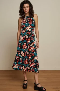 King Louie Jurken<Hazel Dress Estefan Black