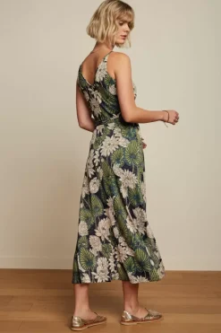 King Louie Jurken<Hazel Dress La Romana Ink Blue