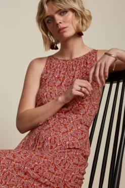King Louie Jurken<Hazel Dress Pereira Spicy Brown