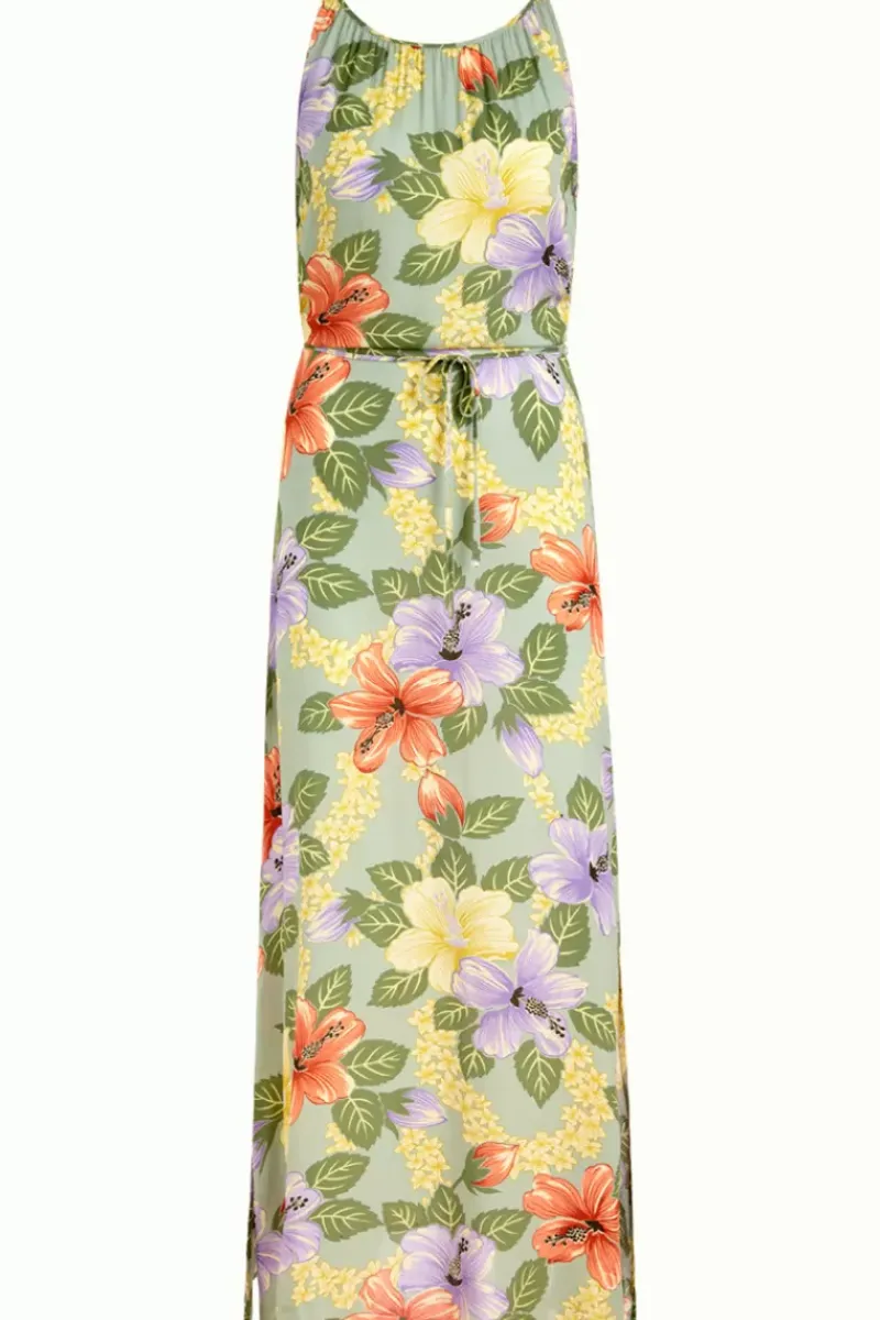 King Louie Jurken<Hazel Maxi Dress Paco Spar Green