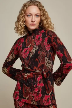 King Louie Tops & Shirts<Heloisa Tunic Top Bloomsbury Black