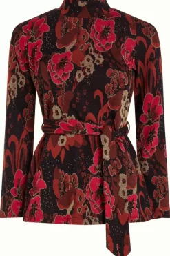 King Louie Tops & Shirts<Heloisa Tunic Top Bloomsbury Black