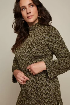 King Louie Tops & Shirts<Heloisa Tunic Top Facet Black