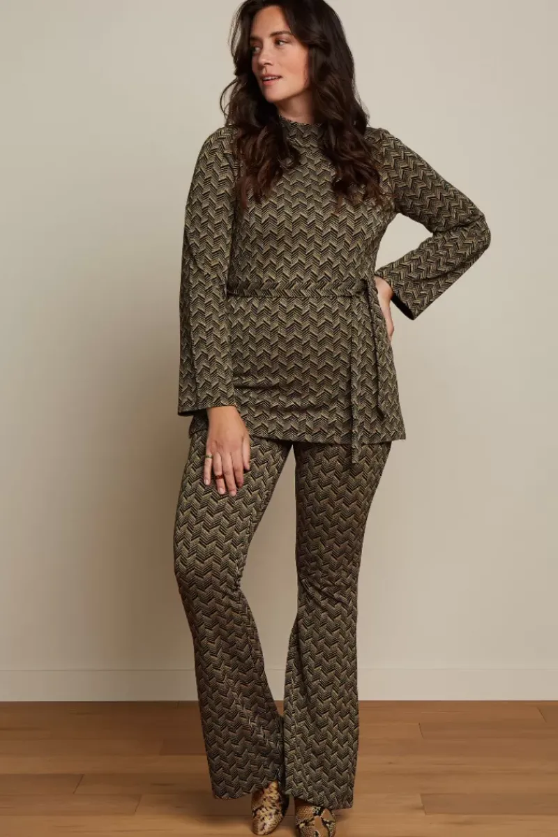 King Louie Tops & Shirts<Heloisa Tunic Top Facet Black