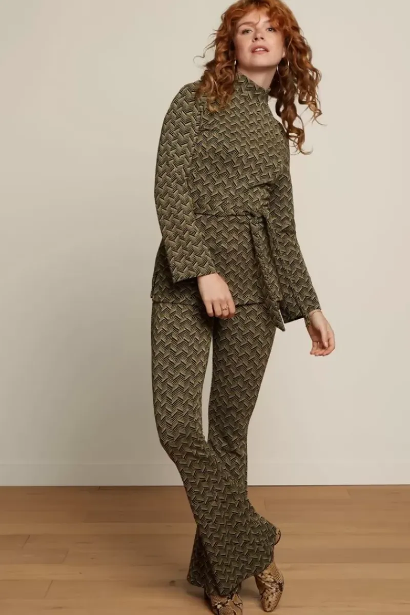 King Louie Tops & Shirts<Heloisa Tunic Top Facet Black
