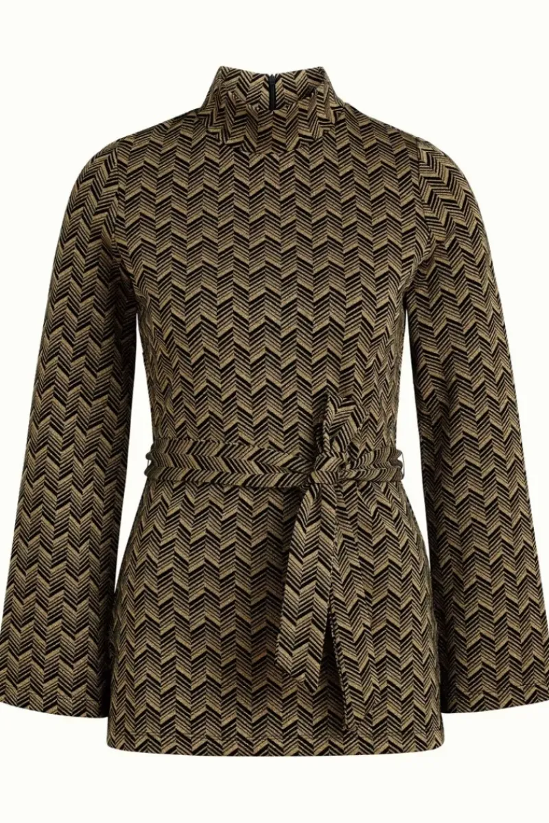 King Louie Tops & Shirts<Heloisa Tunic Top Facet Black