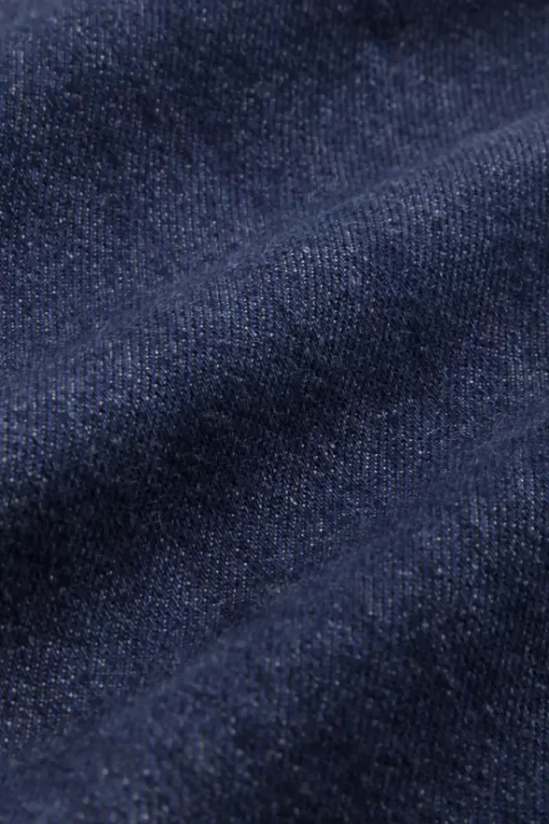 King Louie Broeken<High Waisted Pants Golden Denim Indigo Blue