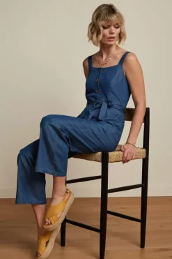 King Louie Jumpsuits<Ines Jumpsuit Las Palmas Bluestone Blue